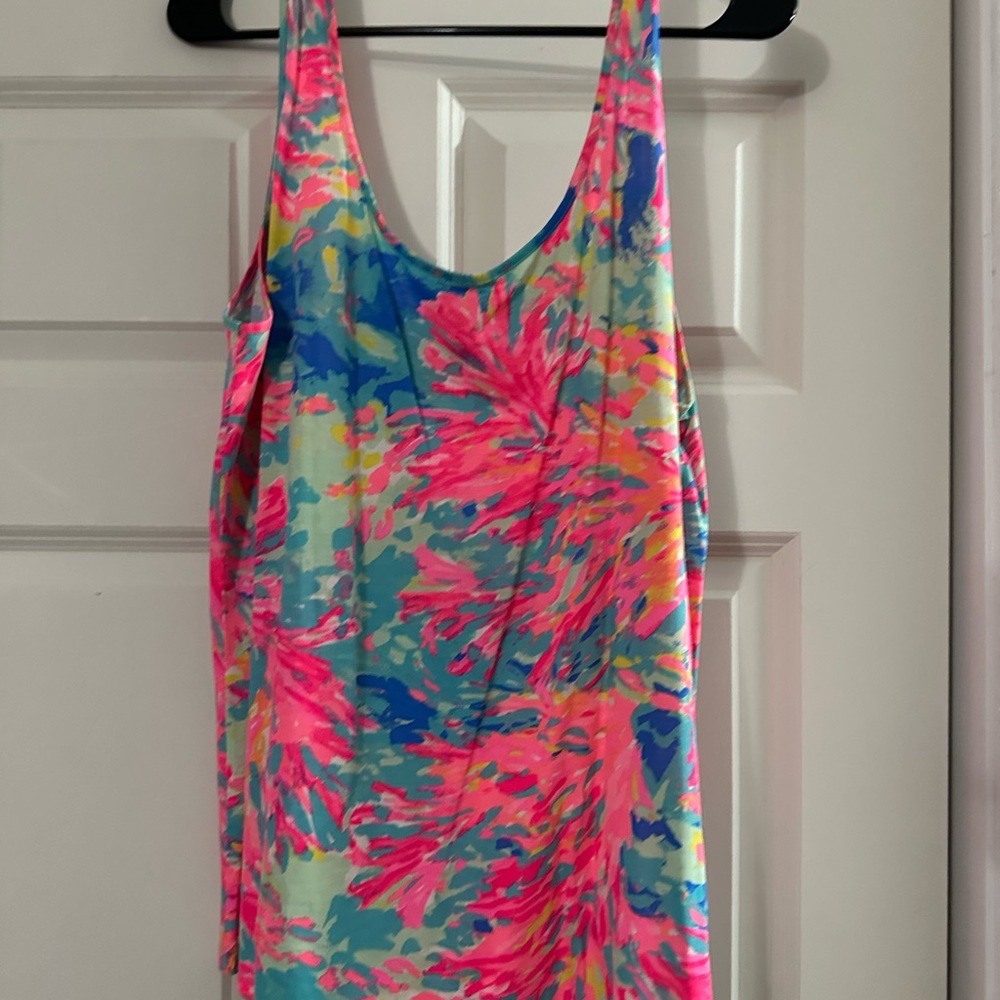 Lilly Pulitzer Floral Top Size XL